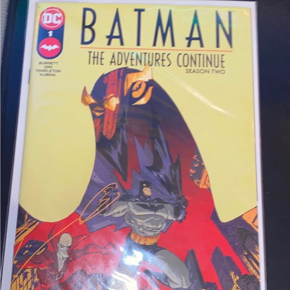 Dc Comics Batman The Adventures Continues #1 New vintage collectible rare Art